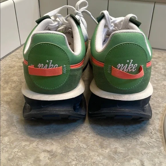 Nike Green and Orange Athletic Shoes - Men - Picture 4 of 9